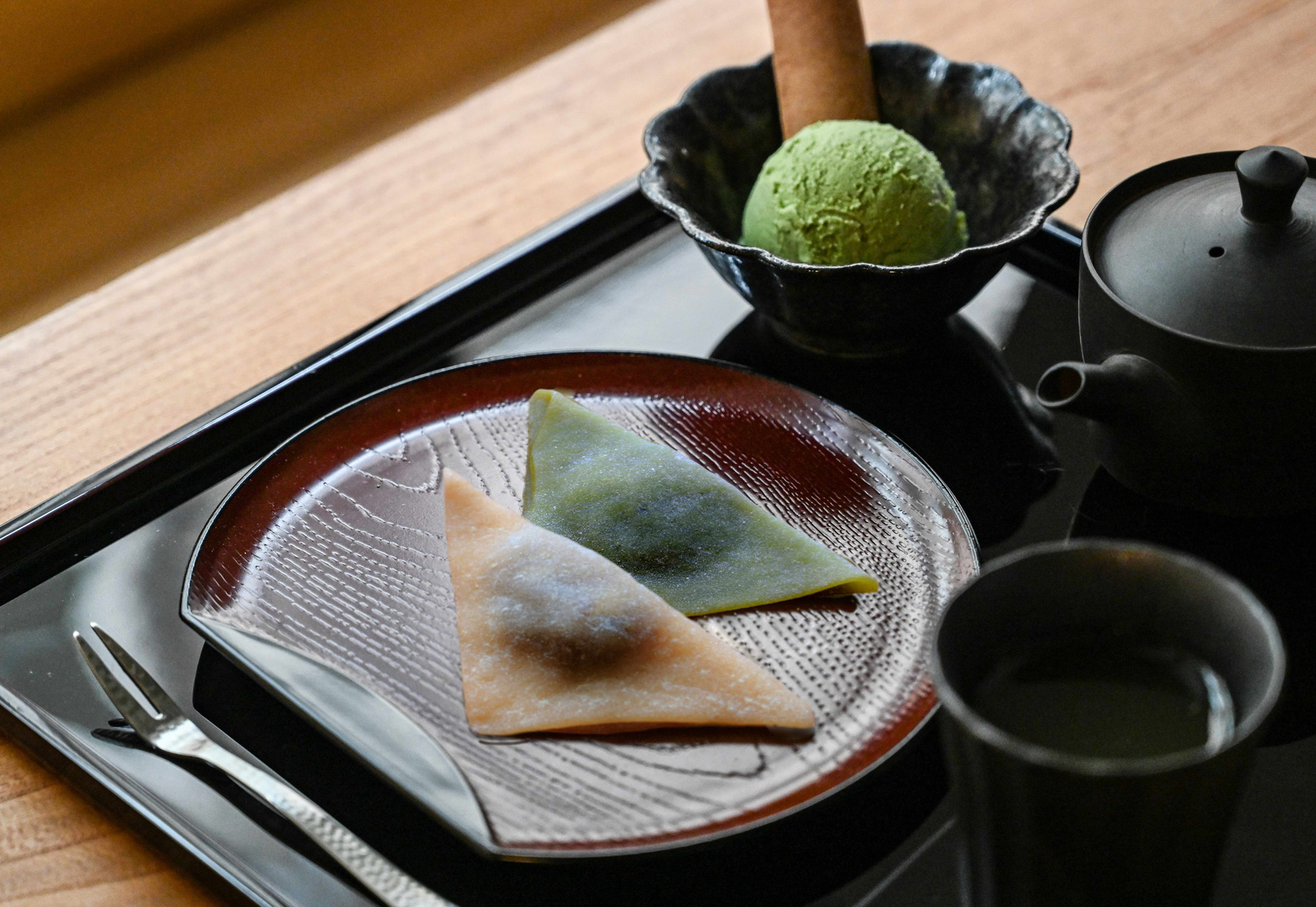 おたべの甘味